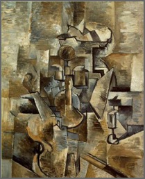 Georges Braque – the violin and candlestick